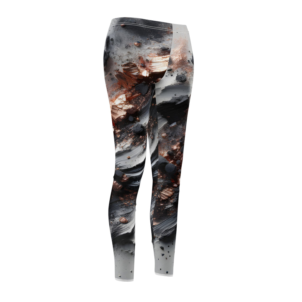 Unique Leggings Crisp Imagery Vibrant Colors Skinny Fit