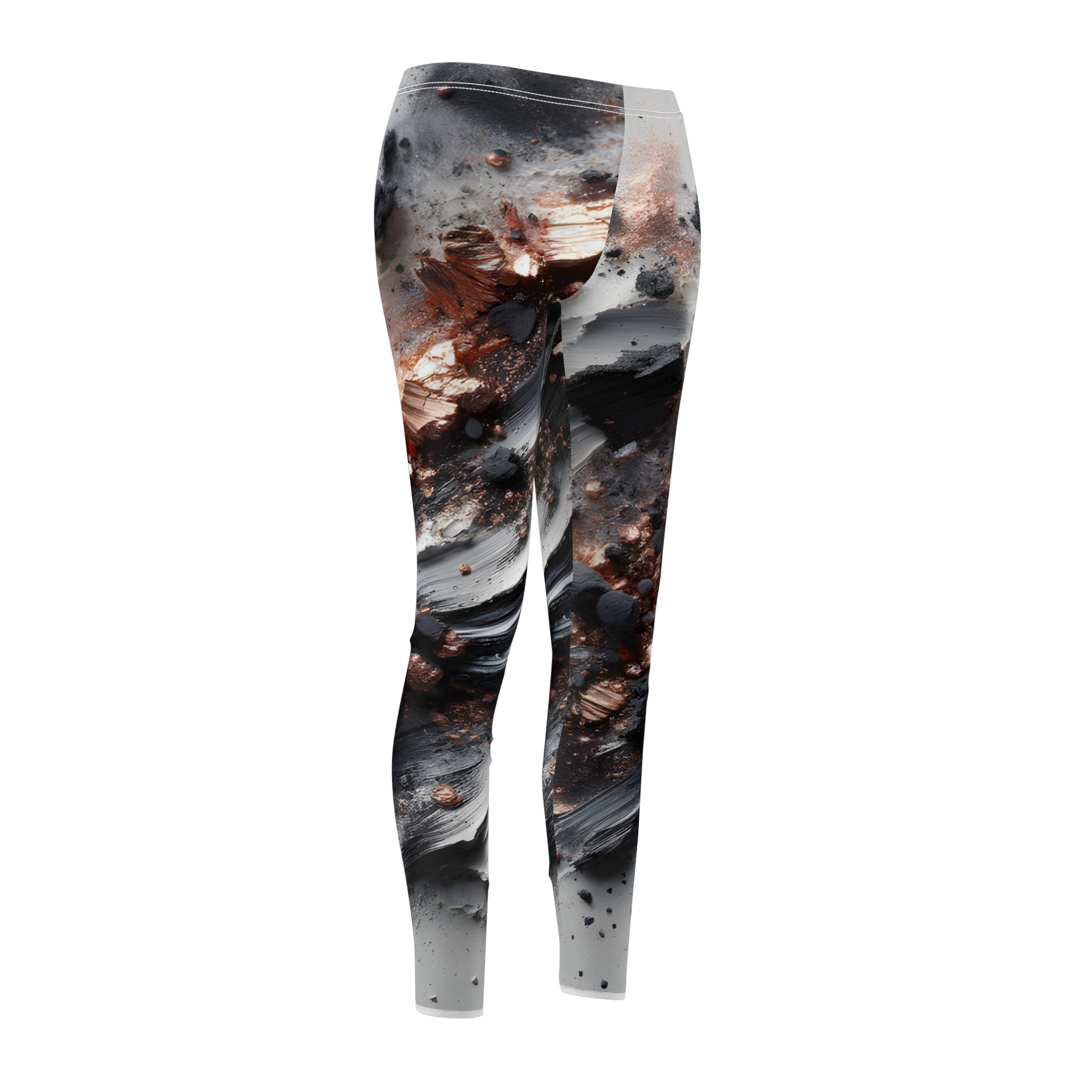 Unique Leggings Crisp Imagery Vibrant Colors Skinny Fit