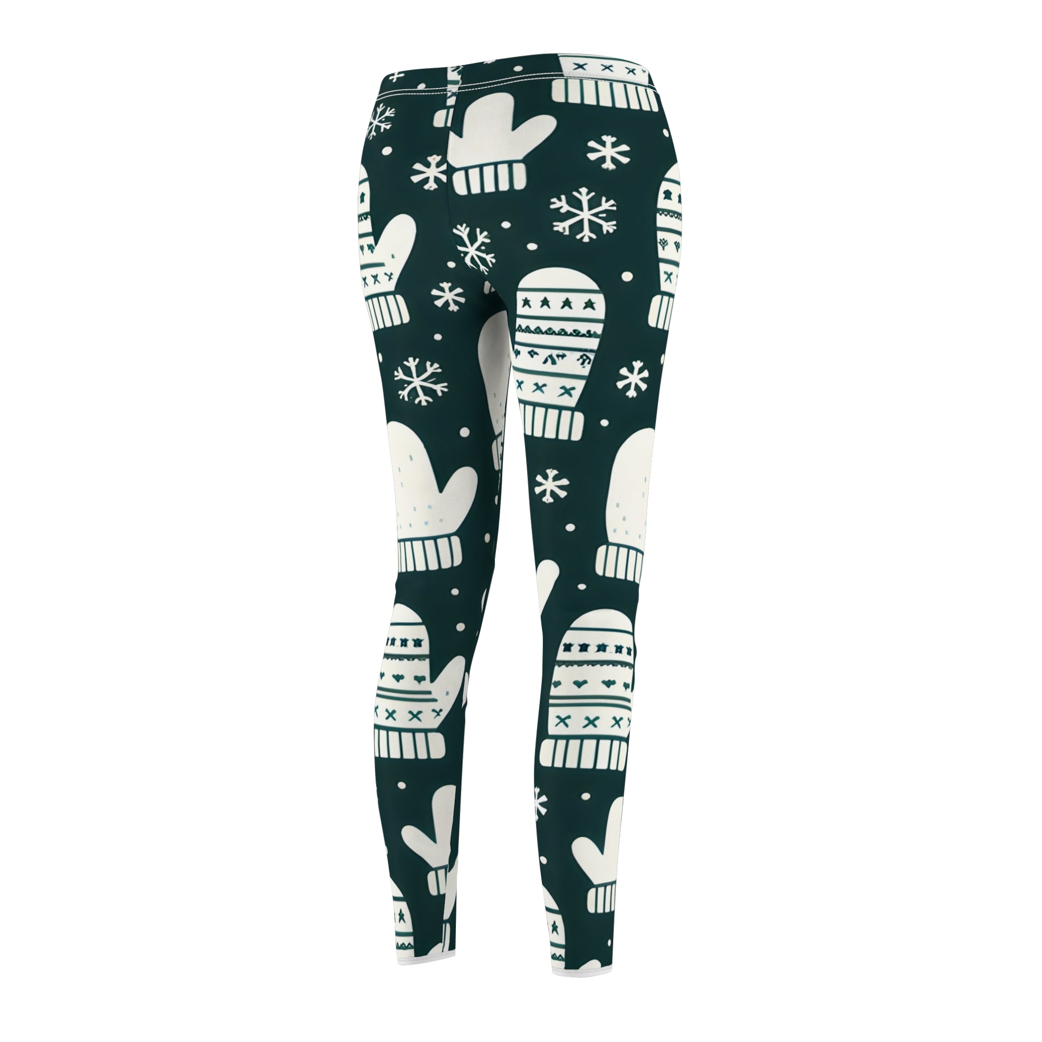 Winter Mittens Allover Print Leggings