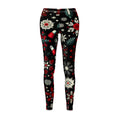 Festive Snowflake All-Over Print Leggings