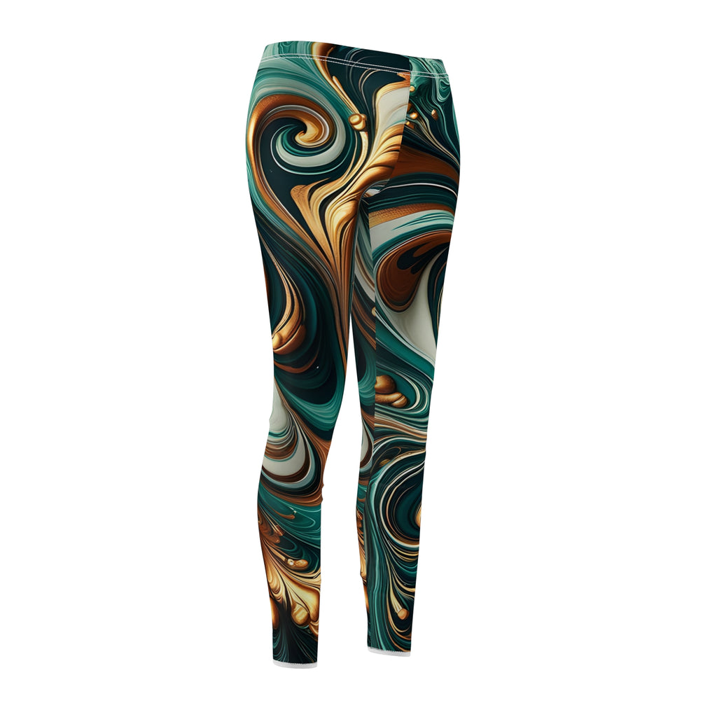 Unique Leggings Skinny Fit Vibrant Minimal Comfort