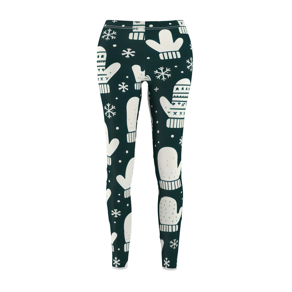 Winter Mittens Allover Print Leggings