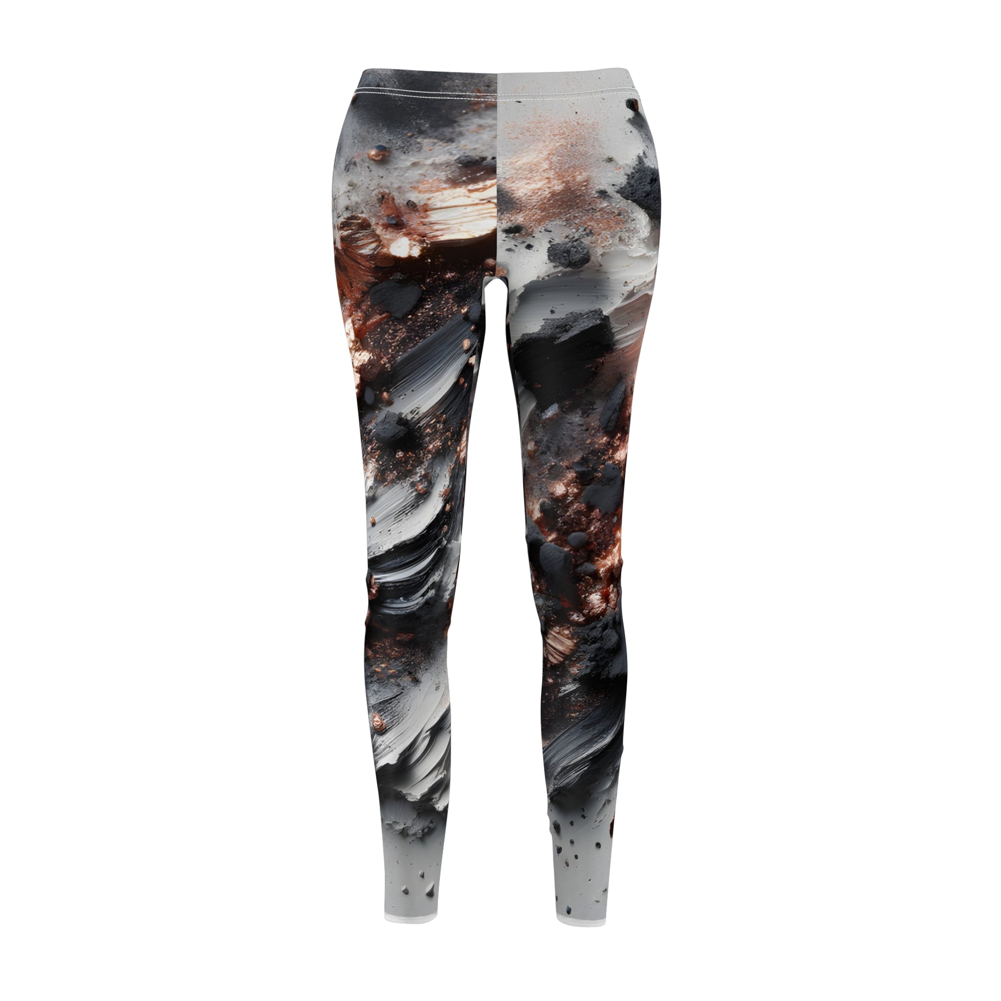 Unique Leggings Crisp Imagery Vibrant Colors Skinny Fit