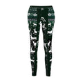 Festive White Reindeer Allover Print Leggings