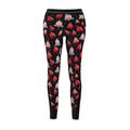 Red Jingle Bell Printed Leggings