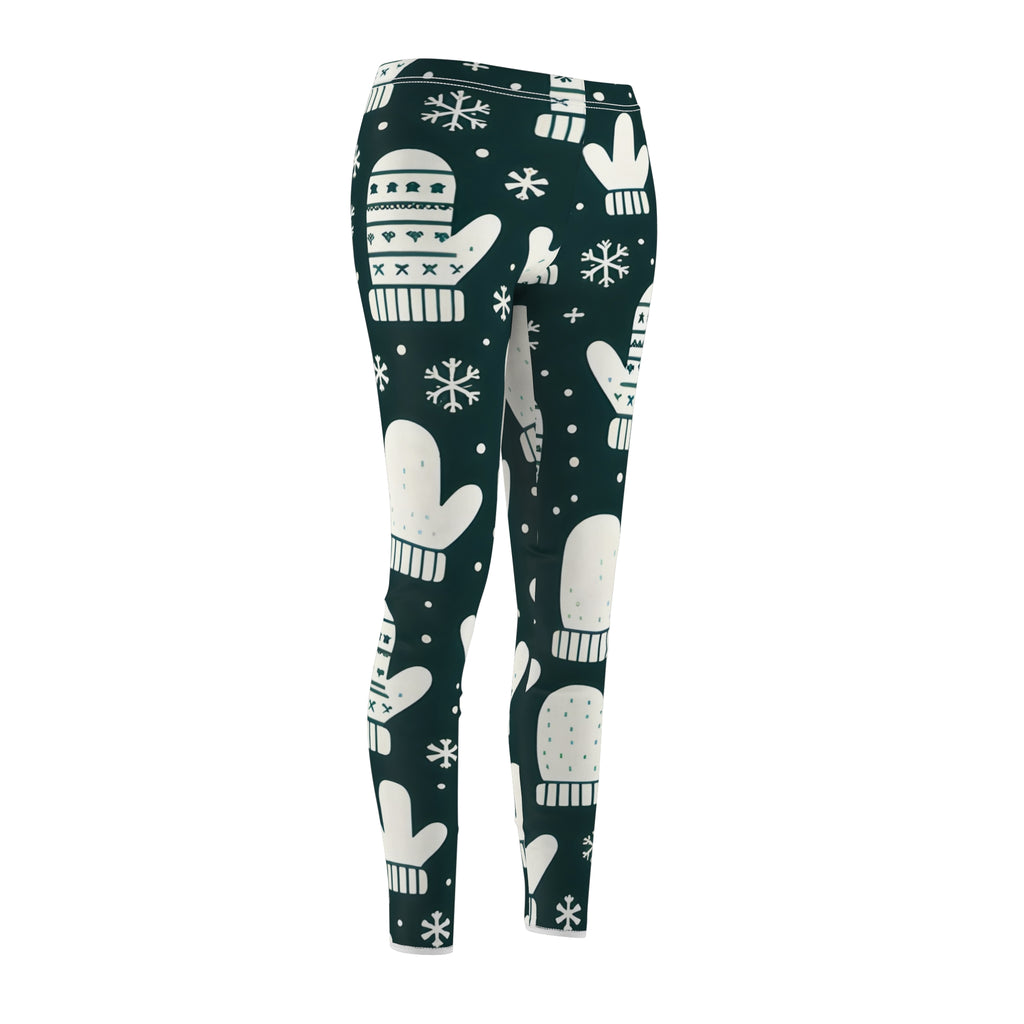 Winter Mittens Allover Print Leggings