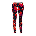 Festive Red Jingle Bell Allover Print Leggings