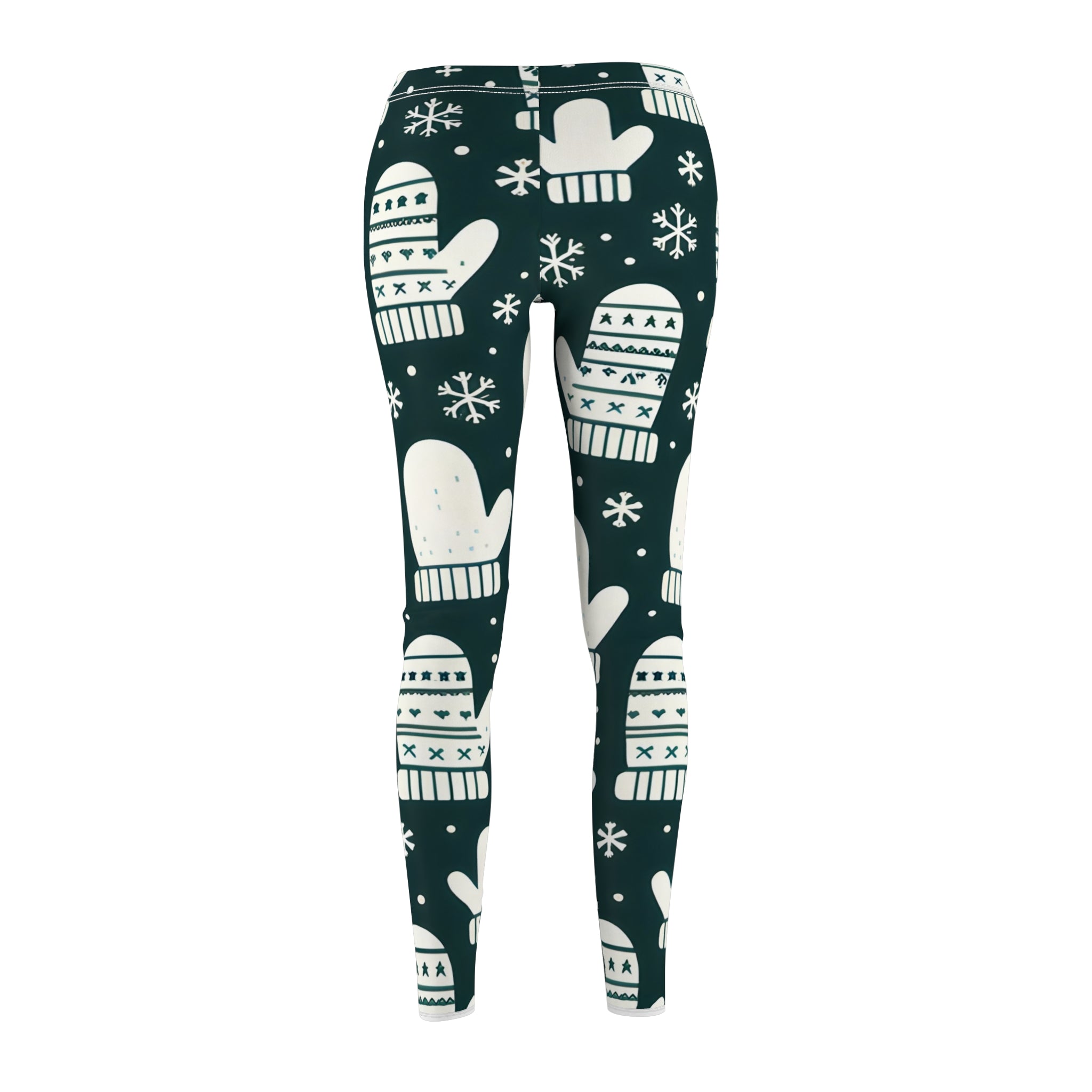 Winter Mittens Allover Print Leggings